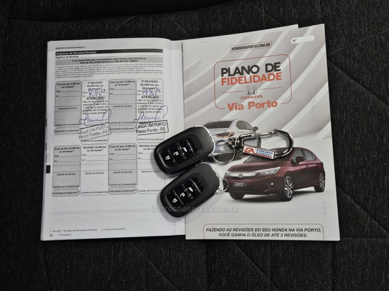 HR-V 1.5 EX SENSING 16V 4P AUTOMÁTICO - 2023 - TAPEJARA