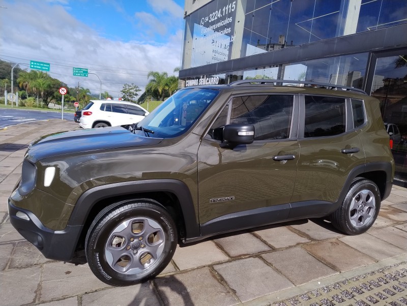 renegade 1.8 16v flex 4p automatico 2021 caxias do sul