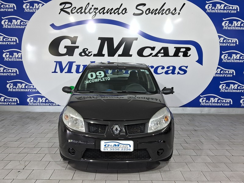 SANDERO 1.0 EXPRESSION 16V FLEX 4P MANUAL - 2009 - SãO SEBASTIãO DO CAí