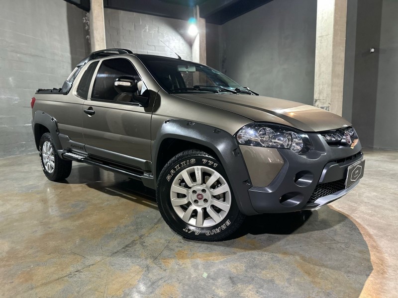 strada 1.8 mpi adventure ce 16v flex 2p automatizado 2016 caxias do sul