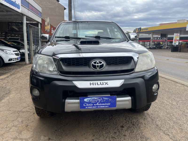 HILUX 3.0 SRV 4X4 CD 16V TURBO INTERCOOLER DIESEL 4P AUTOMÁTICO - 2010 - VACARIA
