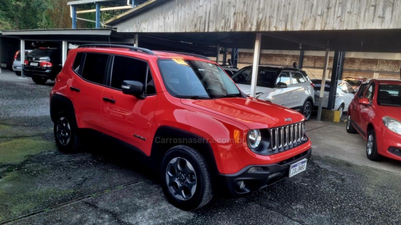 RENEGADE 2.0 16V TURBO DIESEL SPORT 4P 4X4 AUTOMÁTICO - 2016 - CAXIAS DO SUL
