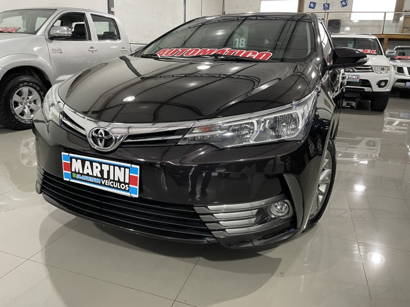 corolla 1.8 gli 16v flex 4p automatico 2018 caxias do sul