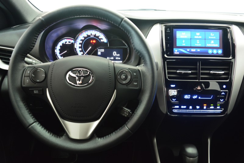 YARIS 1.5 XS CONNECT 16V FLEX 4P AUTOMÁTICO - 2022 - FARROUPILHA