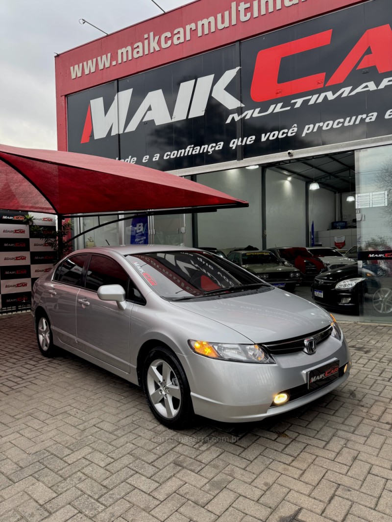 CIVIC 1.8 LXS 16V FLEX 4P MANUAL - 2007 - ESTâNCIA VELHA