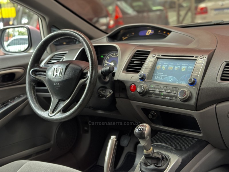 CIVIC 1.8 LXS 16V FLEX 4P MANUAL - 2007 - ESTâNCIA VELHA