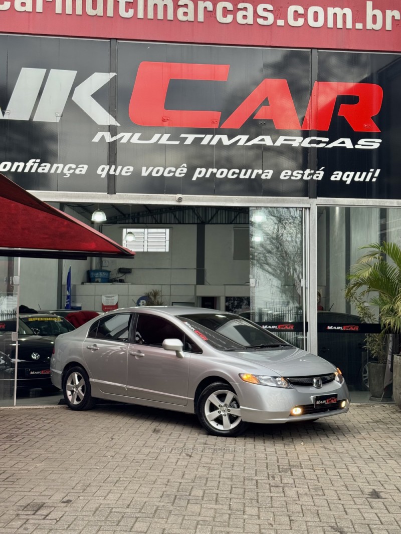 CIVIC 1.8 LXS 16V FLEX 4P MANUAL - 2007 - ESTâNCIA VELHA