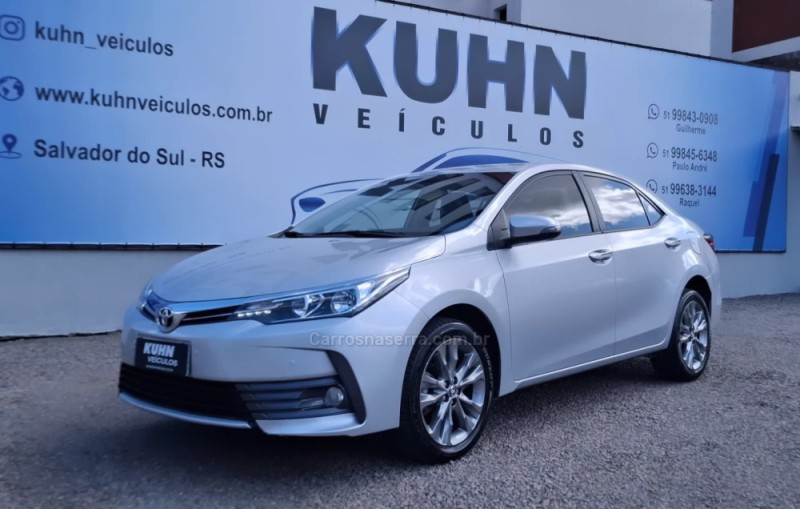 corolla 2.0 xei 16v flex 4p automatico 2018 salvador do sul