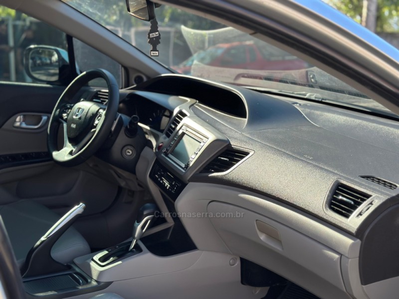 CIVIC 1.8 EXS 16V FLEX 4P AUTOMÁTICO - 2013 - PAROBé