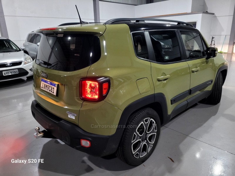 RENEGADE 1.8 16V FLEX LONGITUDE 4P AUTOMÁTICO - 2016 - NOVA PRATA