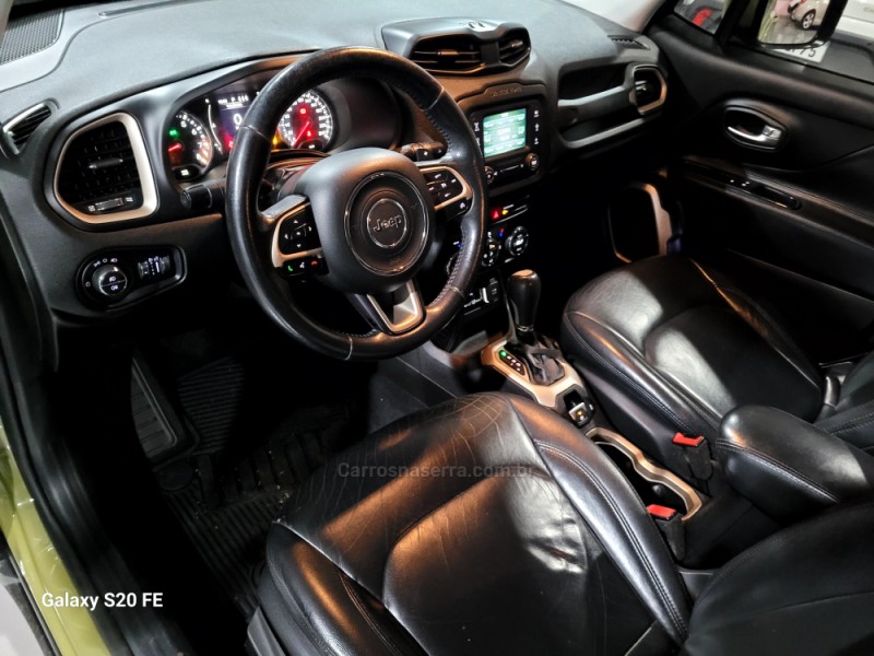 RENEGADE 1.8 16V FLEX LONGITUDE 4P AUTOMÁTICO - 2016 - NOVA PRATA