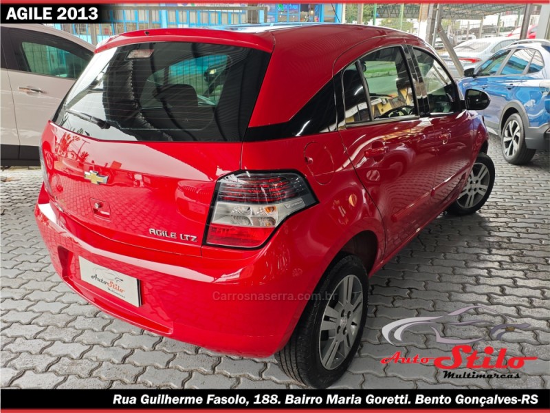 AGILE 1.4 MPFI LTZ 8V FLEX 4P MANUAL - 2013 - BENTO GONçALVES