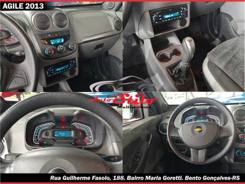 AGILE 1.4 MPFI LTZ 8V FLEX 4P MANUAL - 2013 - BENTO GONçALVES