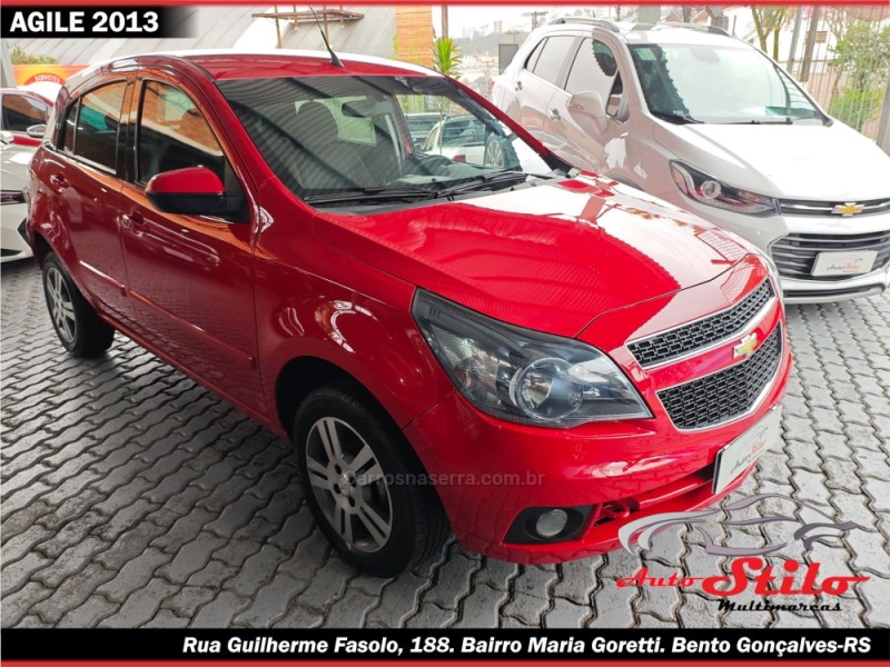 AGILE 1.4 MPFI LTZ 8V FLEX 4P MANUAL - 2013 - BENTO GONçALVES