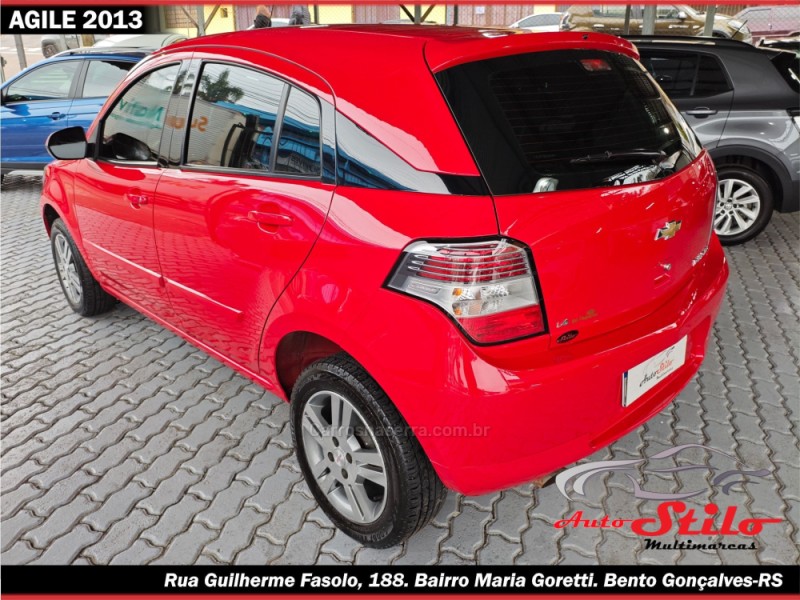 AGILE 1.4 MPFI LTZ 8V FLEX 4P MANUAL - 2013 - BENTO GONçALVES