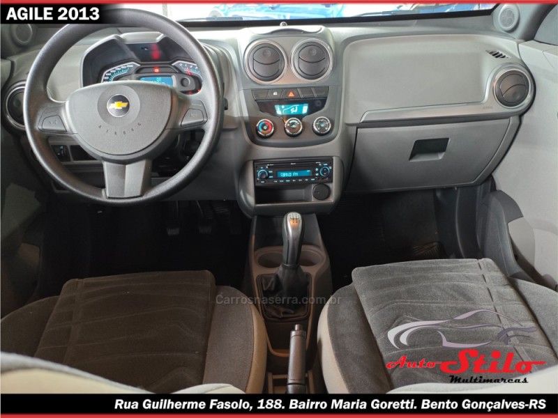 AGILE 1.4 MPFI LTZ 8V FLEX 4P MANUAL - 2013 - BENTO GONçALVES