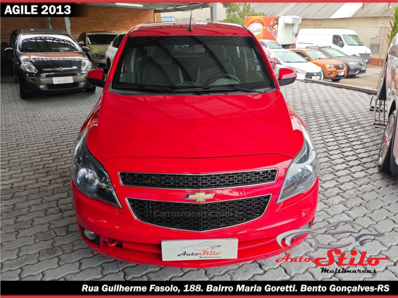 AGILE 1.4 MPFI LTZ 8V FLEX 4P MANUAL - 2013 - BENTO GONçALVES