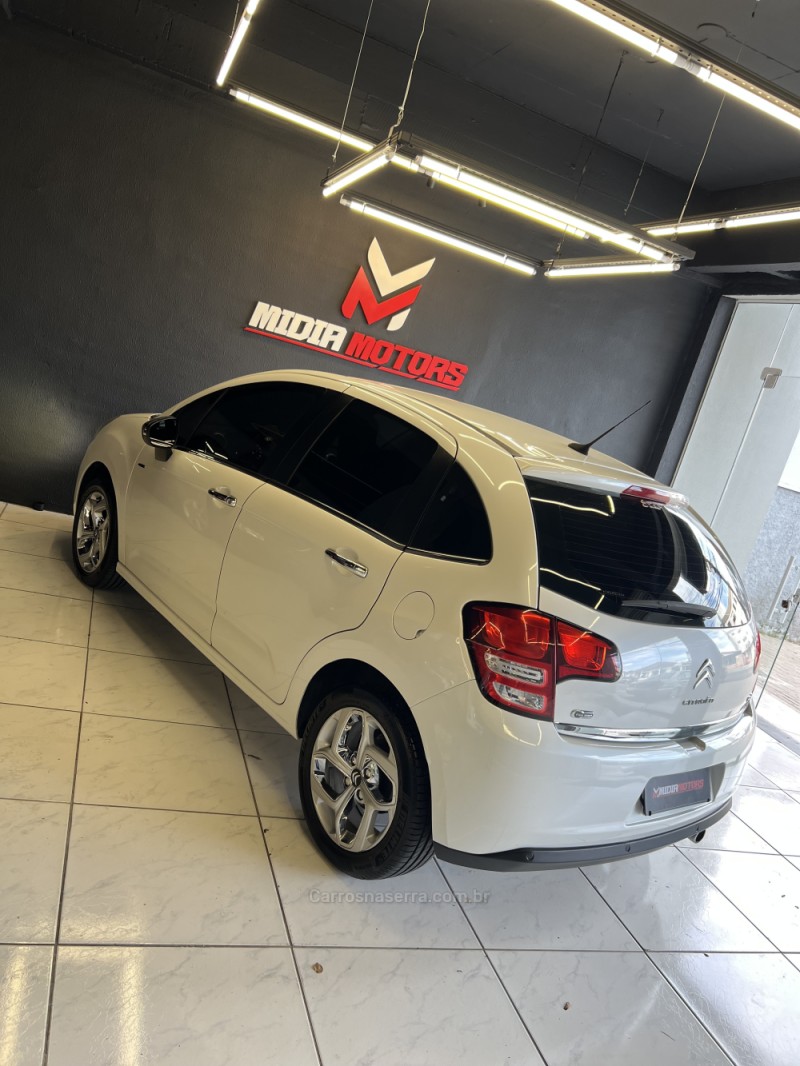 C3 1.5 EXCLUSIVE 8V FLEX 4P MANUAL - 2013 - CAXIAS DO SUL