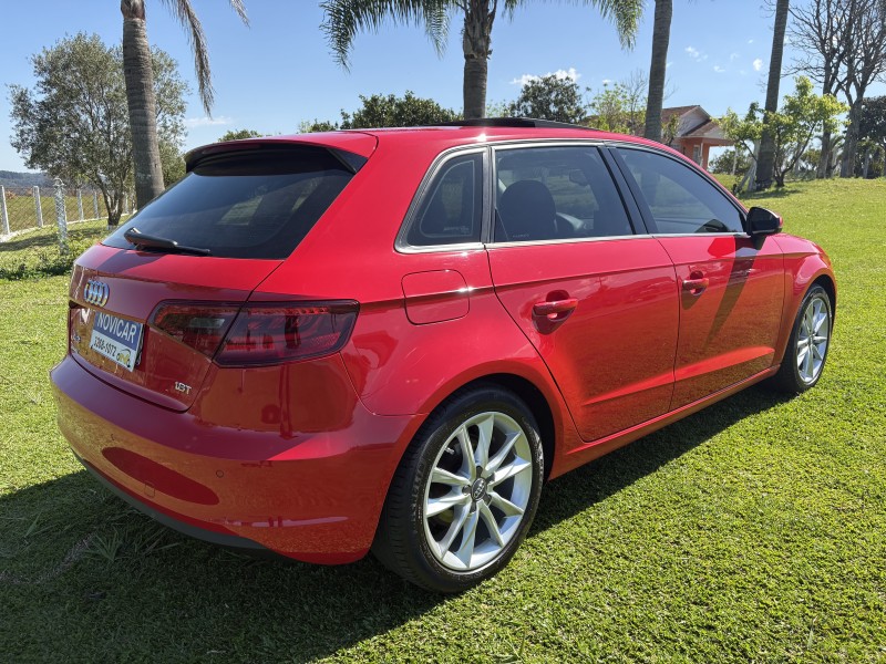 A3 1.8 TFSI SPORTBACK 20V 180CV GASOLINA 2P AUTOMÁTICO - 2015 - FARROUPILHA