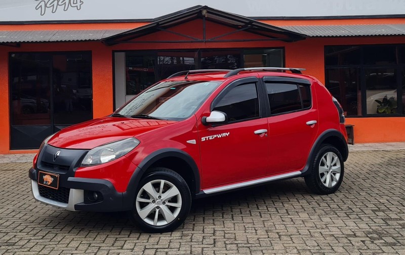 SANDERO 1.6 STEPWAY 16V FLEX 4P AUTOMÁTICO - 2012 - CANELA