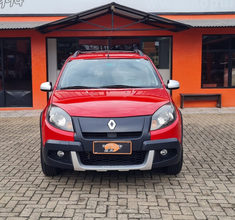 SANDERO 1.6 STEPWAY 16V FLEX 4P AUTOMÁTICO - 2012 - CANELA