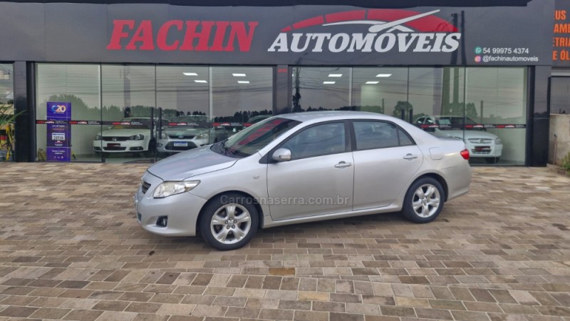 corolla 1.8 xei 16v flex 4p automatico 2009 vacaria