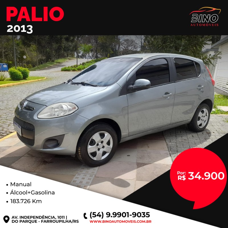 palio 1.0 mpi attractive 8v flex 4p manual 2013 farroupilha