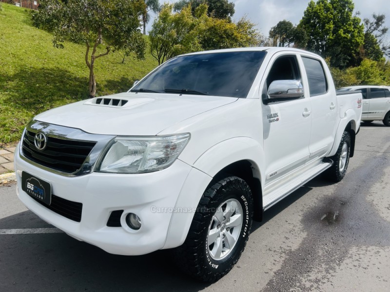 hilux 3.0 srv 4x4 cd 16v turbo intercooler diesel 4p automatico 2014 bento goncalves