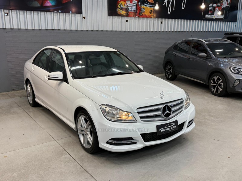 C 180 1.6 CGI SPORT 16V TURBO GASOLINA 4P AUTOMÁTICO - 2013 - CAXIAS DO SUL
