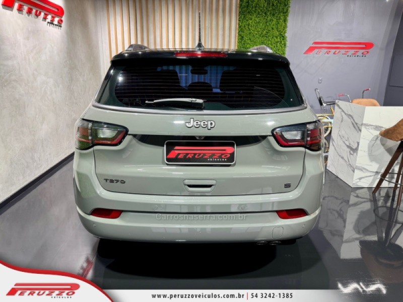 COMPASS 1.3 SERIE S T270 16V TURBO FLEX 4P AUTOMÁTICO - 2023 - NOVA PRATA