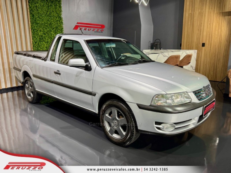 SAVEIRO 1.6 MI SUPER SURF CS 8V FLEX 2P MANUAL G.III - 2004 - NOVA PRATA