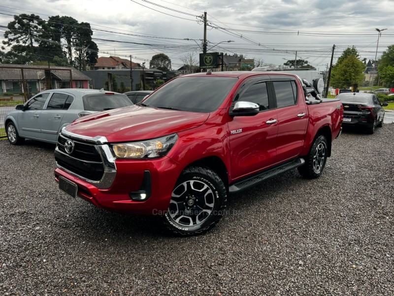 hilux 2.8 srv 4x4 cd 16v diesel 4p automatico 2021 canela
