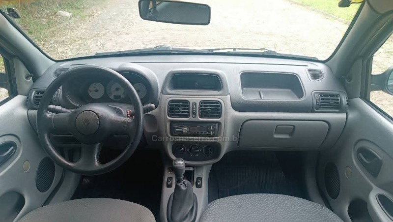 CLIO 1.0 AUTHENTIQUE 16V HI-FLEX 4P MANUAL - 2008 - CAXIAS DO SUL