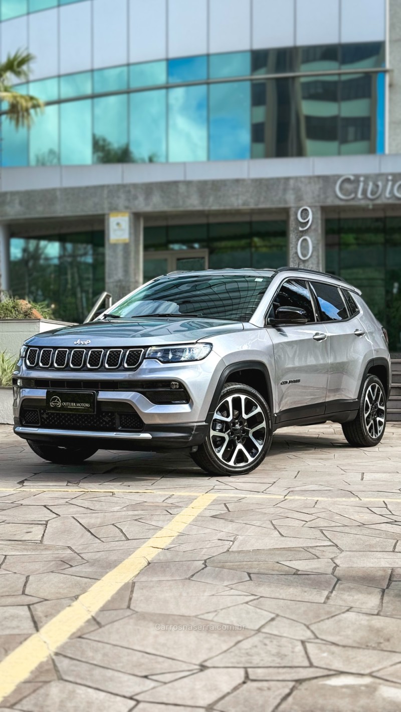 COMPASS 1.3 LONGITUDE T270 16V TURBO 4X2 FLEX 4P AUTOMÁTICO - 2022 - NOVO HAMBURGO