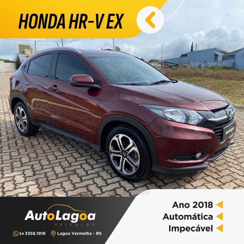 hr v 1.8 16v flex ex 4p automatico 2018 lagoa vermelha