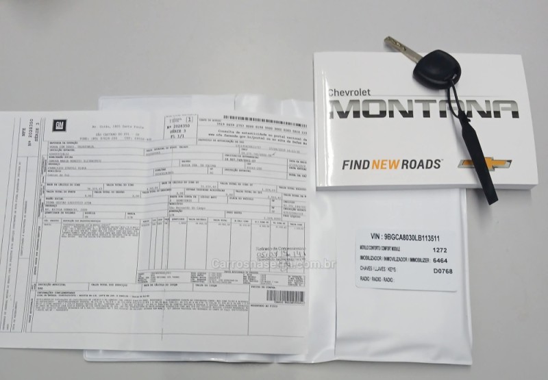 MONTANA 1.4 MPFI LS CS 8V FLEX 2P MANUAL - 2020 - CAXIAS DO SUL