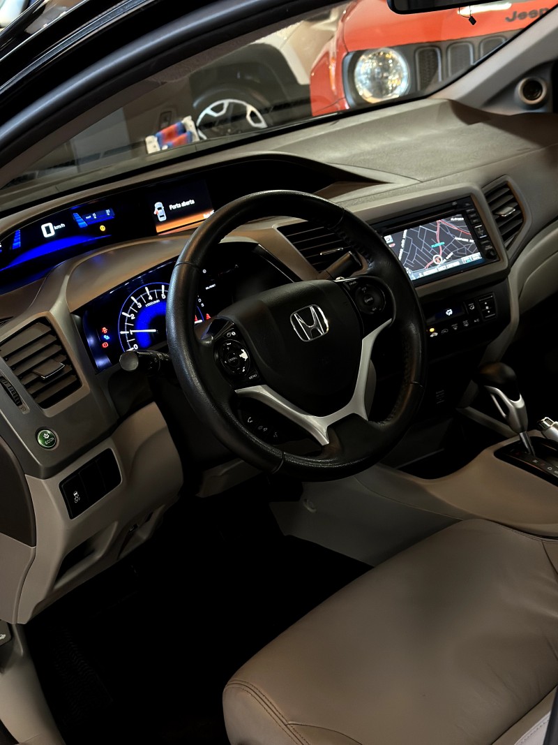 CIVIC 1.8 EXS 16V FLEX 4P AUTOMÁTICO - 2013 - CAXIAS DO SUL