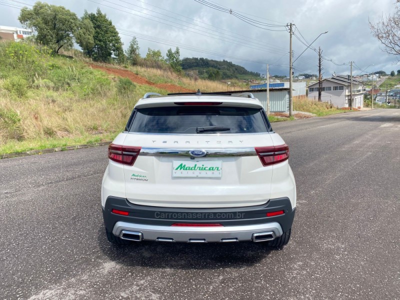 TERRITORY 1.5 GTDI ECOBOOST TITANIUM 16V GASOLINA 4P AUTOMÁTICO - 2021 - FLORES DA CUNHA