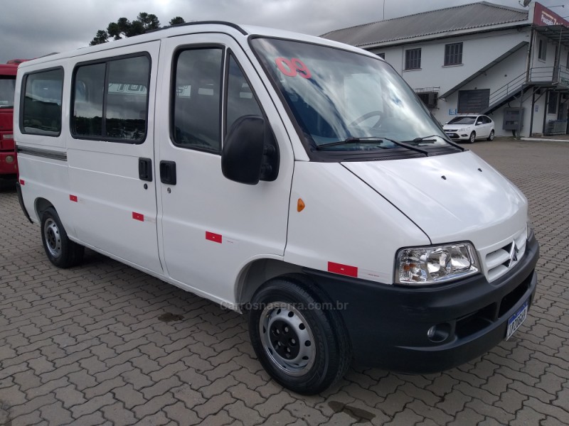 jumper 2.8 minibus 8v turbo diesel 4p manual 2009 caxias do sul