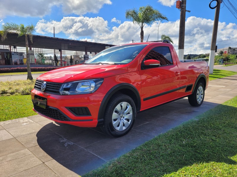 saveiro 1.6 mi trendline cs 8v flex 2p manual 2018 carlos barbosa