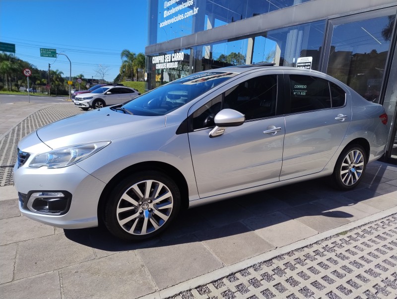 408 1.6 griffe 16v turbo gasolina 4p automatico 2018 caxias do sul