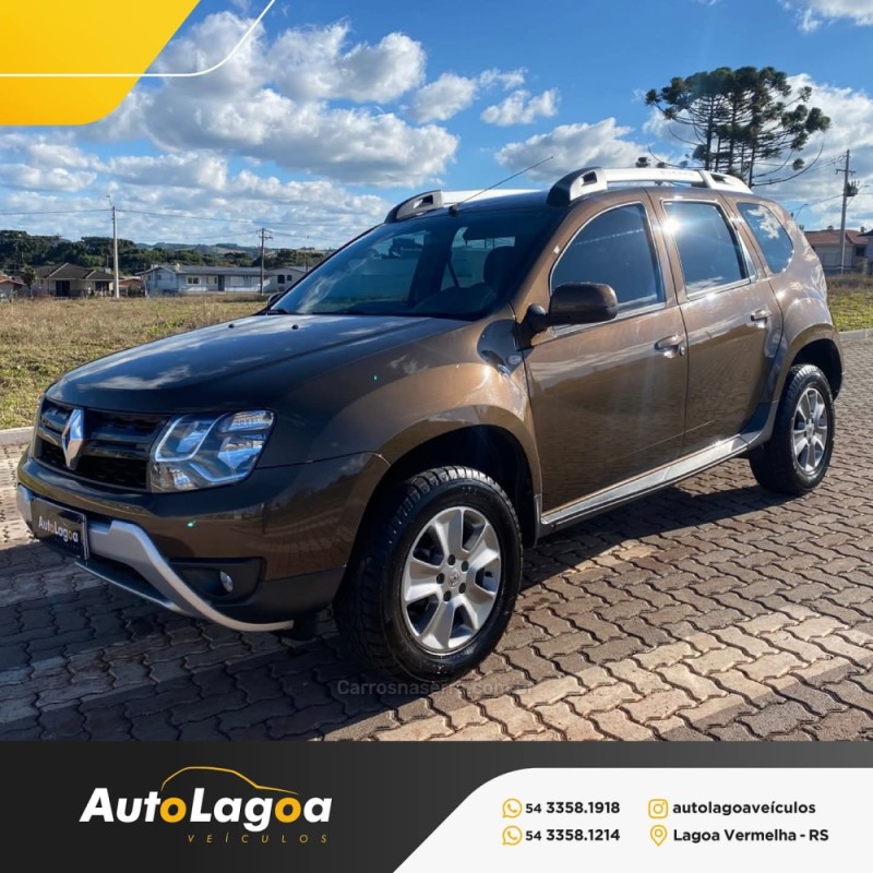 DUSTER 1.6 DYNAMIQUE 4X2 16V FLEX 4P MANUAL - 2018 - LAGOA VERMELHA