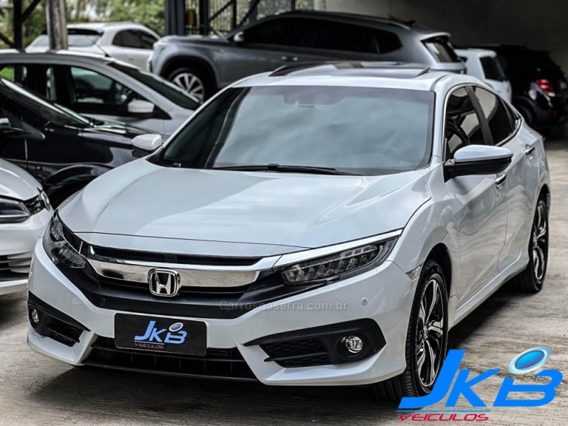 civic 1.5 16v touring turbo gasolina 4p automatico 2017 novo hamburgo