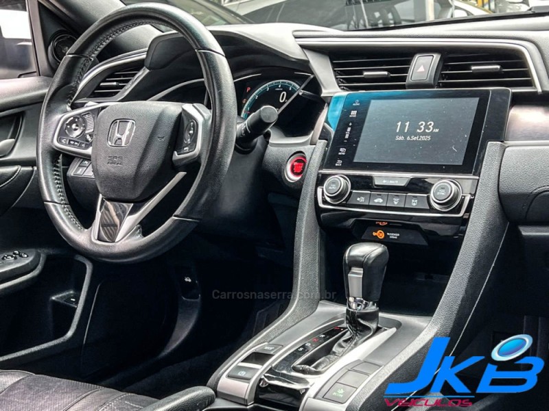 CIVIC 1.5 16V TOURING TURBO GASOLINA 4P AUTOMÁTICO - 2017 - NOVO HAMBURGO
