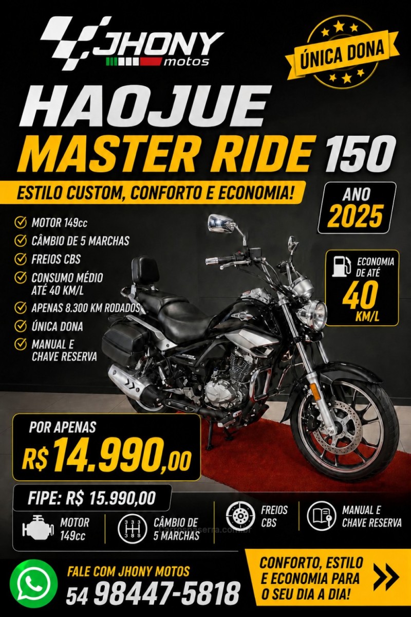 MASTER RIDE 150 
