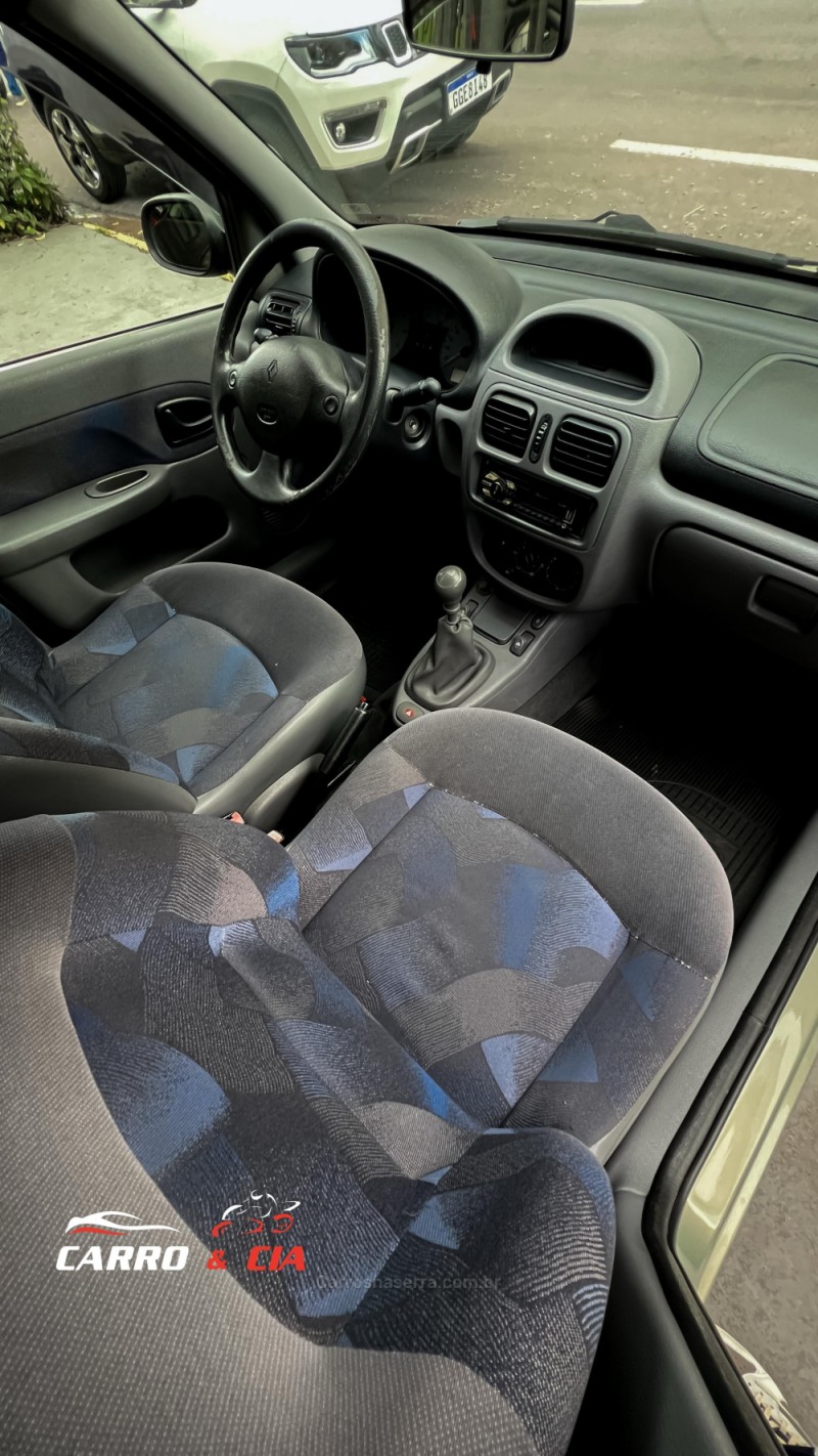 CLIO 1.6 RT 16V GASOLINA 4P MANUAL - 2003 - SANTA CRUZ DO SUL