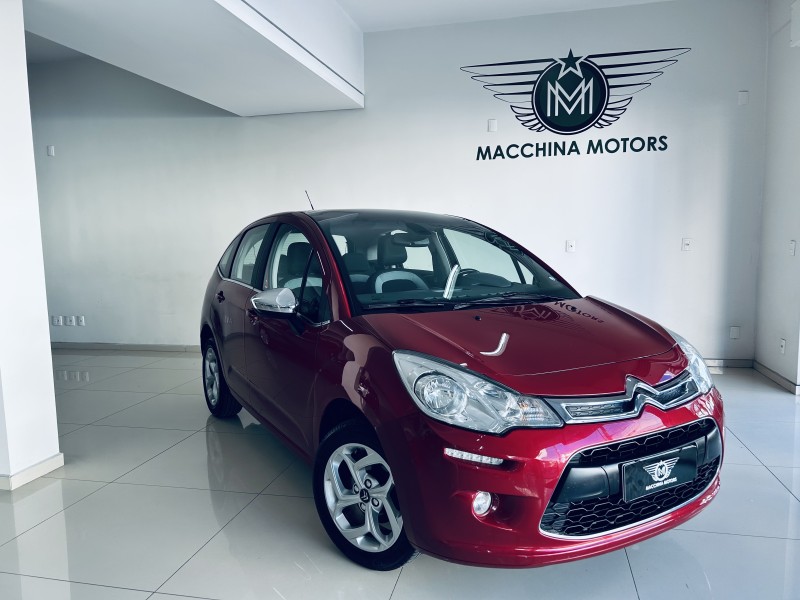 c3 1.6 exclusive 16v flex 4p automatico 2017 caxias do sul