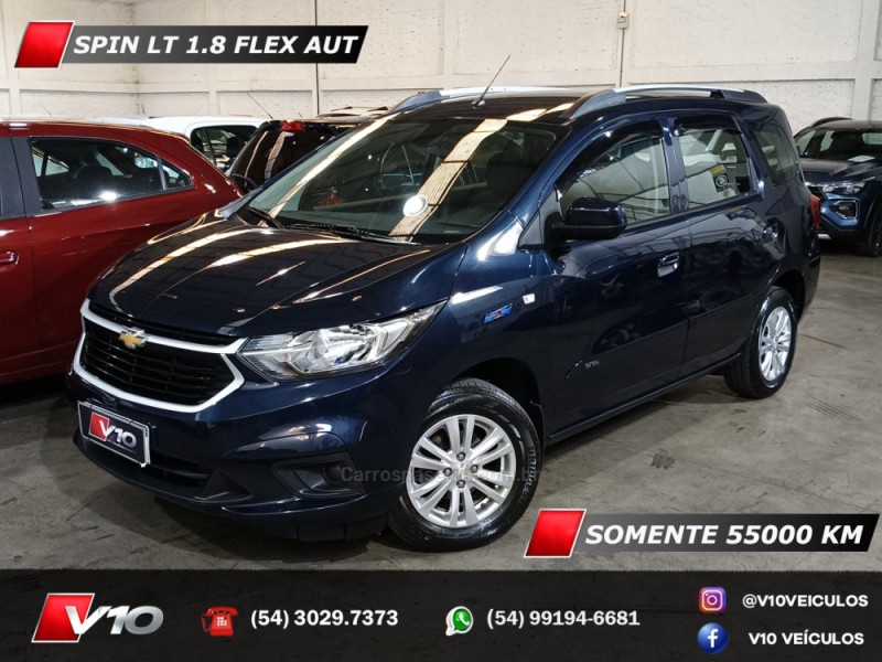 spin 1.8 lt 8v flex 4p automatico 2020 caxias do sul