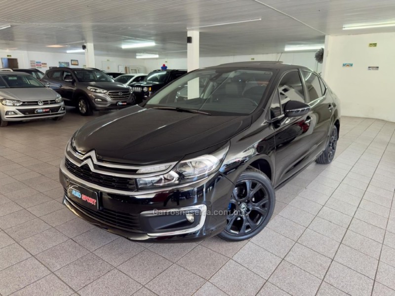 c4 lounge 1.6 shine 16v turbo flex 4p automatico 2019 novo hamburgo