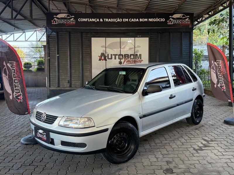 gol 1.0 mi plus 16v gasolina 4p manual 2001 caxias do sul